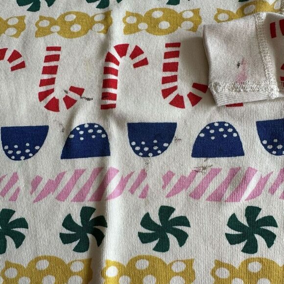 Hanna Andersson size 4 Stocking Sweets Long John Pajamas - Picture 10 of 12